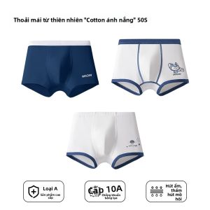 Quần lót MiiOW cho bé trai làm  vải cotton nguyên chất thoải mái thoáng khí