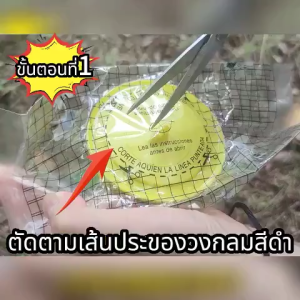 ถุงสำหรับดักจับแมลงวัน กำจัดแมลงวันผลไม้ ดักแมลงวัน ปลอดภัยไร้สารพิษ สามารถใช้ได้หลากหลายสถานการณ์