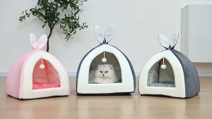 MONZA บ้านแมว ที่นอนแมว ที่นอนสัตว์เลี้ยง มาพร้อมเบาะรองนั่ง No.Y2154