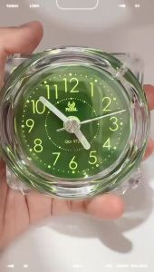 (CL01) (Free Battery) Pearl Travelling Alarm Clock / Jam