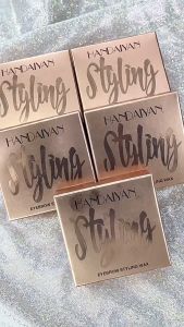 Handaiyan Styling Eyebrow Wax Makeup Eyebrow Styling Gel Wax with Comb