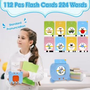 Flash cards reader early learning toy children pocket talking cards