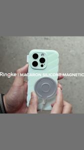 Ringke Macaron Silicone Magnetic Case for Apple iPhone 16 Pro