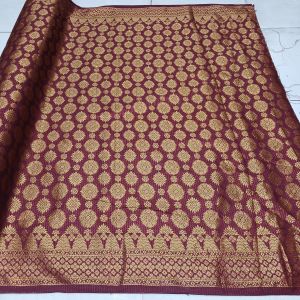 Bahan Kain Tenung Songket Semi Palembang Terbary