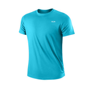 Áo Thun Nam Tay Ngắn Nhanh Khô Thấm Hút Mồ Hôi Cổ Tròn Tập Gym Chạy Bộ Tập Luyện Thể Thao Nhẹ Áo Thể Thao