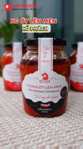Tương Ớt Lên Men Hảo Hạng 201g - Vị Hổ Phách Lên Men Tự Nhiên Không Chất Bảo Quản