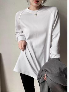 Guangzhou Thirteen Rows Classy European Goods Western Style Top Womens Mid Length Long Length Hip-Covering Matching Shark Pants Undershirt