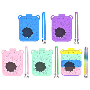 Silicone Case Anti-Drop Protective Skin Cover Protector Cover Protective Holder Skin for Bitzee Dis Ney Interactive Toy