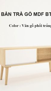 FREESHIP HCM - Bàn Trà Bệt Bàn Trà Nhật Gỗ MDF Chống Ẩm Tatana BT003 – có thiết kế theo yêu cầu