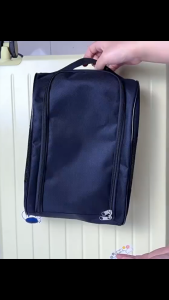 Shoe Bags for Travel Shoe Pouch Portable Large Shoes Storage Bag for Men Women Shoe Organizer Black Shoe Packing Cubes for Travel Gym Sport Must Have for Business Trip