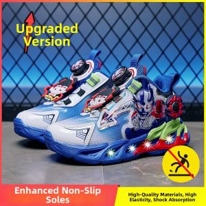 KUOBURENSHENG | Cool Breathable Kids Sports Shoes Anti-slip