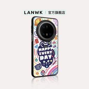 LANWK Huawei Mate Series Cute Protective Phone Case Magnetic Absorption Silicone Shell Shockproof Durable for Men And Women