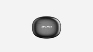 Awei T90 Earphones Wireless Bluetooth V5.3 Low Latency ENC Call Noise Reduction in-ear Headphones HiFi Sound Semi in ear Bluetooth Earphones with Mic IPX6 WaterProof Sports Earbuds Wireless Headset Gaming