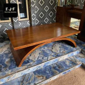Meja Tamu Minimalis Kayu Jati Solid Grade A Coffee Table (pre order)