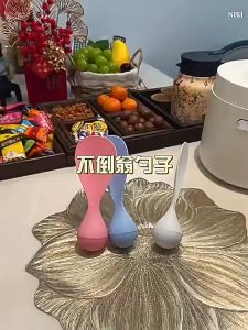 Plastic Rice Spoon Non-Stick Scoop Tumbler Shape Rice Paddle Heatproof Kitchen Tool