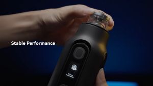 TELESIN 40W Portable Fog Machine w/ Remote Smoke Atmosphere Dry Ice & Steam Effect Refillable Atomizer Rechargeable Studio Photography Set S5-TFM-01