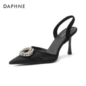 Daphne | Dép Nữ Mỏng Gót Thời Trang 2026 Phiên Bản Mới Đuôi Nhọn Dây Buộc