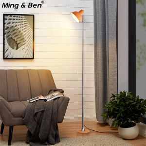Modern Minimalist Floor Lamp Adjustable Height 3 Color Dimmable EU US USB Plug Bedroom Bedside Sofa Wall Home Decor Mood Light