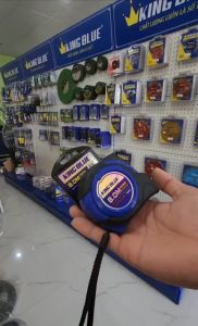 Thước cuộn tự hãm (Autolock) có lỗ ban 2 mặt KINGBLUE MD