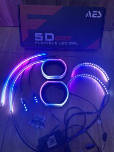 AES 5D 4 IN 1 BMW ROUND SHROUD ANTI SPOT HYBRID COMPLETE SET