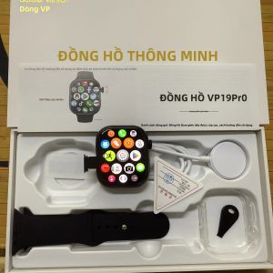 Đồng Hồ Thông Minh VP19 Pro 5G LTE Hệ Điều Hành Android 10.0 Tích Hợp Cảm Biến Vân Tay Touch ID Màn Hình AMOLED 2.29 Inch Camera Xoay GPS WiFi NFC Dành Cho Người Lớn