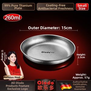 Olodo | Titanium Portable Camping Dish
