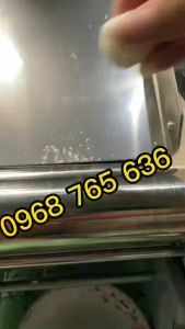 Máy cán bột làm há cảo bánh bột lọc chạy điện gia đình - Bảo hành 12 tháng