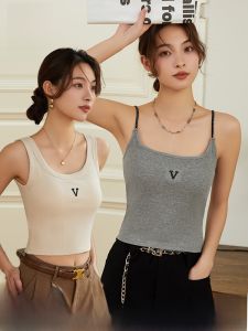 MiiOW | เสื้อกั๊กสายเดี่ยวผู้หญิง MiiOW 2025 ฤดูร้อน ระบายอากาศได้ดี เสื้อชั้นในแบบท่อตรง สไตล์ทำงาน เส้นใยเนื้อสัมผัสที่ดีที่สุด