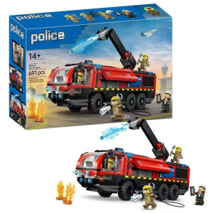 Educational Assembly Fire Truck Model Airport Edition