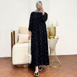 daster dress panjang