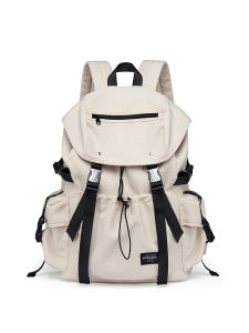 MOYYI Oxford Mens Backpack 15.6 inch Laptop Fashion Waterproof Travel Outdoor Drawstring School Teenage Lightweight Bag