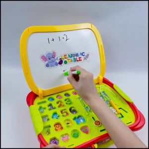 Baby Doodle Painting Learning Table Baby Early  Educational Storage Toy Portable Game Early Learning Table