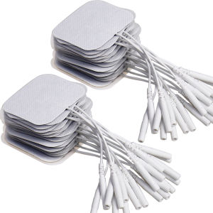 10/20pcs Electrode Pads TENS Unit Pads Reusable Latex-Free Replacement Pads Self Adhesive Pads for Tens Digital Machine