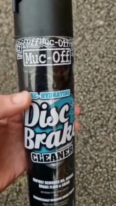 MUC OFF Disc Brake Cleaner 400ml for Road Bike MTB Disc Rotor Spray Brakepad Caliper Noise Clean Protection Lubricant
