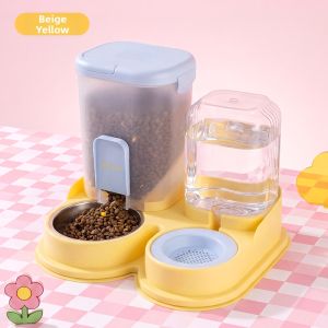 SHENJINGMAO | Automatic Pet Feeder and Water Dispenser Gravity-powered