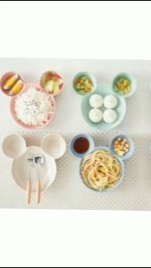 Mangkok Makan Anak Mickey Mouse & Tempat Makan Anak Mickey Mouse