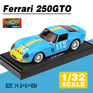 LEO 1:32 Ferrari 250 GTO Diecast Model Car Alloy Cars Toys Collection Gift For Kids Boy Girl