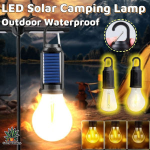 Solar LED Camping Light Led Retro Lighting Bulb Portable LED Tungsten Light Camping Emergency Light
