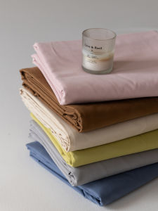 Thickened Pure Cotton Flannel Bed Sheet Single Item Winter Bare Sleep Protection Cover Simple Solid Color Bedding Duvet Cover