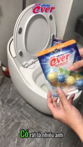 Viên treo bồn cầu evershine vỉ 4 viên hương Levender