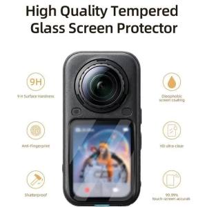 Kính Cường Lực Bảo Vệ Màn Hình Cho Insta360 X6 Bộ Phụ Kiện Máy Ảnh Hành Động Có Màng Bảo Vệ Chống Trầy Xước