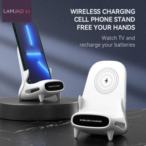 Super ที่ชาร์จไร้สาย แท่นชาร์จโทรศัพท์ไร้สาย Fast Wireless Charger Stand ชาร์จเร็ว ขาตั้งโทรศัพท์มือถือ แบบไร้สาย เครื่องชาร์จไร้สาย แท่นชาร์จแบบไร้สาย แท่นชาร์จไร้สาย - Lazada