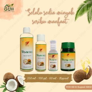 Y SR12 VCO Minyak Kelapa Murni SR12 / VICO Virgin Coconut Oil / VCO kapsul - GERAI UMMU HIJAZ GUH