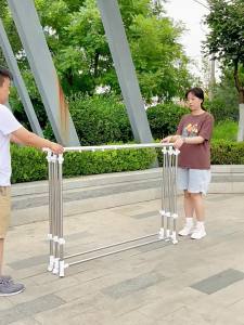 SHUHONG | Telescopic Indoor & Outdoor Stainless Steel Clothes Drying Rack