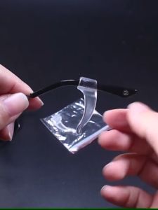 6Pairs Mini Invisible Ear Hook Eyeglasses Silicone Anti Slip Glasses Grip Temple Tip Holder Spectacle Eyewear Accessories