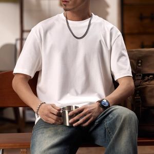 Vancl Pure Cotton Short Sleeve T-Shirt Mens Loose Fit round Neck Summer Breathable Comfortable Casual Top in China