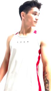 Baju Olahraga Pria Kaos Sleeveless Tanpa Lengan Pria Sport Gym Fitness Running Jogging Training Lari Dry Slim Fit Polos
