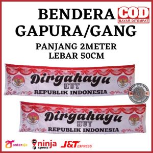 lespang bendera umbul umbul garuda semua warna