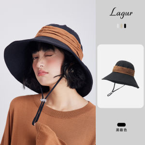 Handmade Hemp Folded Fisherman Hat Large Head Size Beach Sun Protection Womens Summer Coastal Area Shade Cap Cotton Country Style