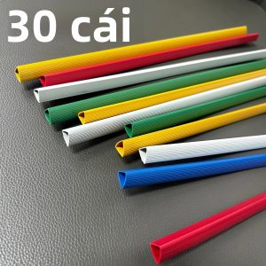 30 Chiếc Màu Sắc Ngẫu Nhiên A4 Thư Mục Kéo Ra Đựng Tài Liệu Máy Tính Bảng Di Động Để Sắp Xếp Văn Phòng Máy Đóng Sách Bằng Nhựa